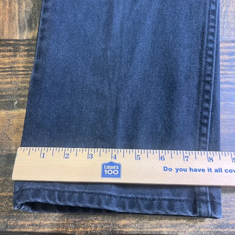 Levis‎ 505 Regular Fit Jeans Mens 36x34 Faded Black Straight Leg Denim Pants